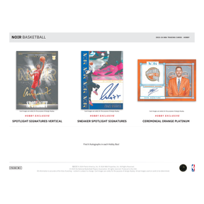 2023/24 Panini Noir Basketball Hobby 4 Box Case