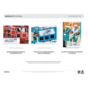 2024 Panini Absolute Football Hobby 12 Box Case