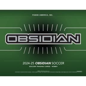 2024/25 Panini Obsidian Soccer Hobby 12 Box Case
